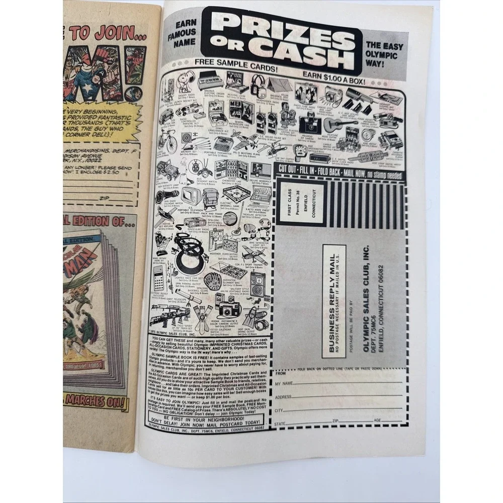 X-Men 95 Marvel Comics 1975 Death of Thunderbird Bronze Age Dave Cockrum Warhunt